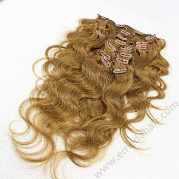 remy hair clip extensions